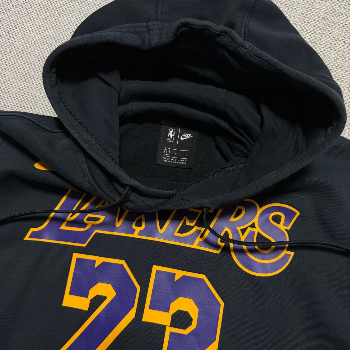 나이키 NBA LA레이커스 르브론 제임스 후드티 상품이미지2