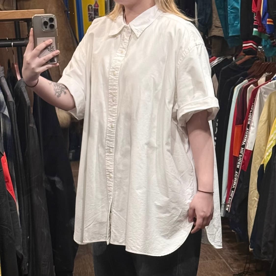 [HI] 폴로 랄프로렌 반팔셔츠 화이트 상품이미지4