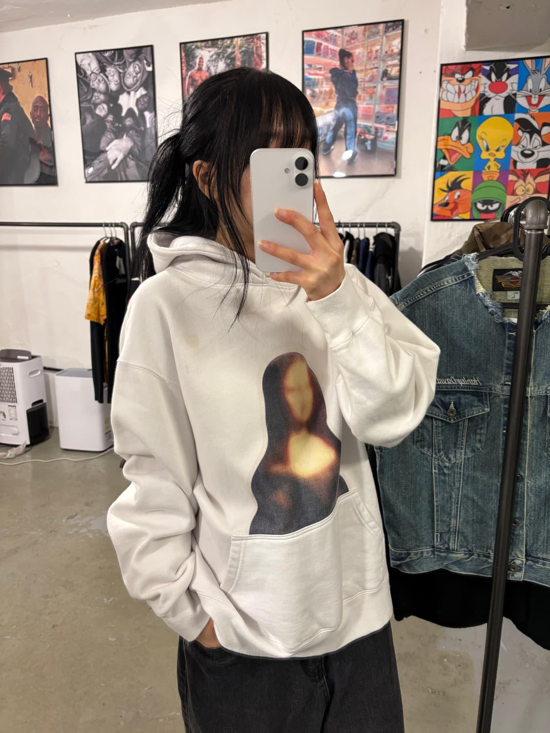 오프화이트 모나리자 후드 상품이미지2