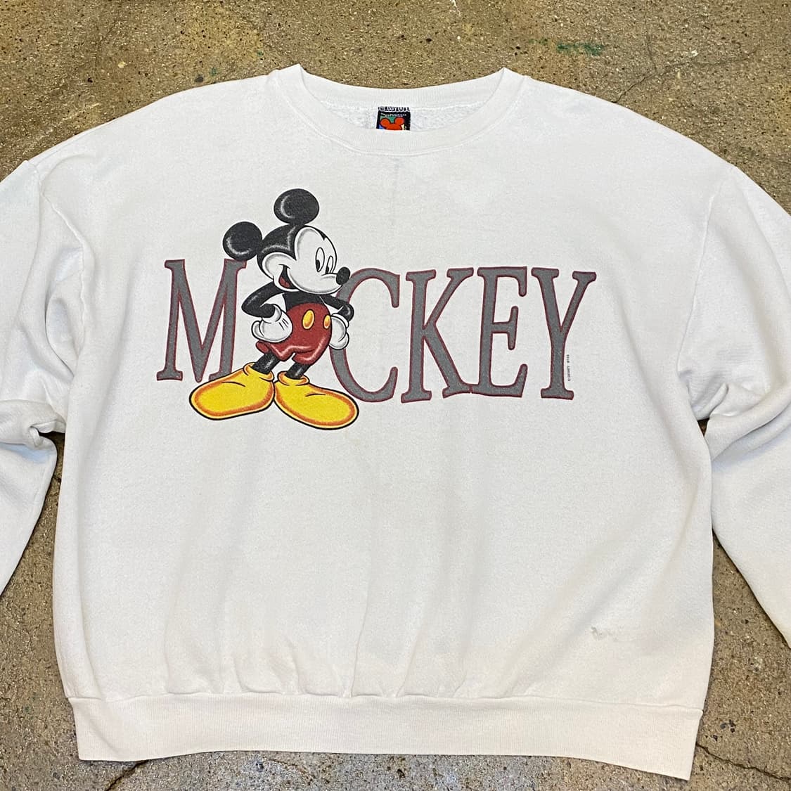 레어 90s Made in USA 빈티지 디즈니 미키마우스 맨투맨 상품이미지3