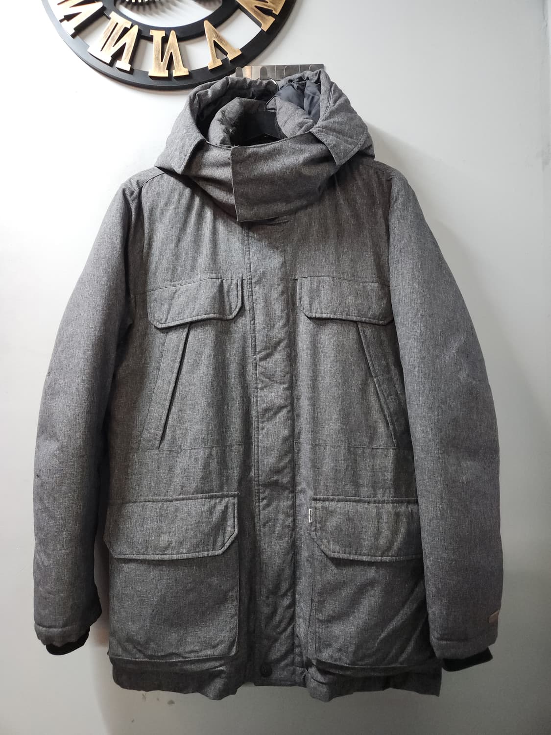 리바이스 덕다운 하프 패딩 상품이미지1