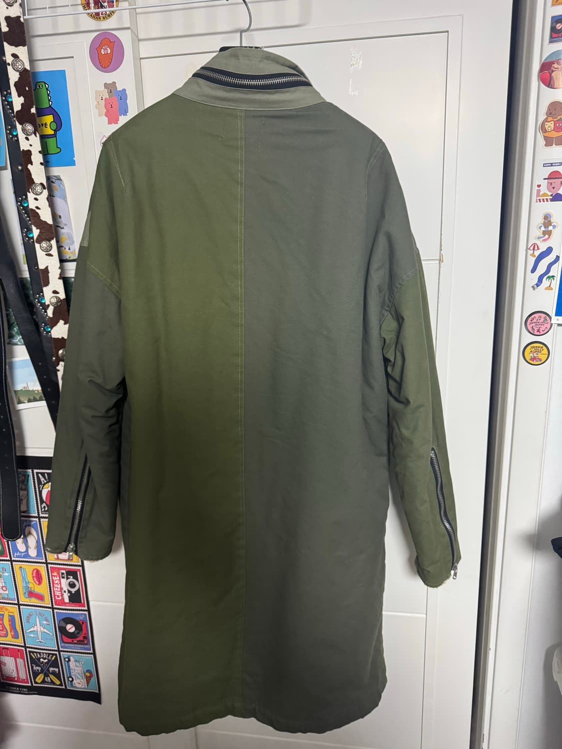 피오갓 카키색  코트 상품이미지3