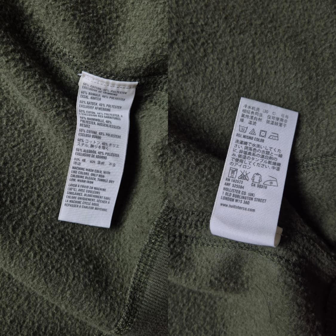 [M] 홀리스터 후드집업 y2k 상품이미지9