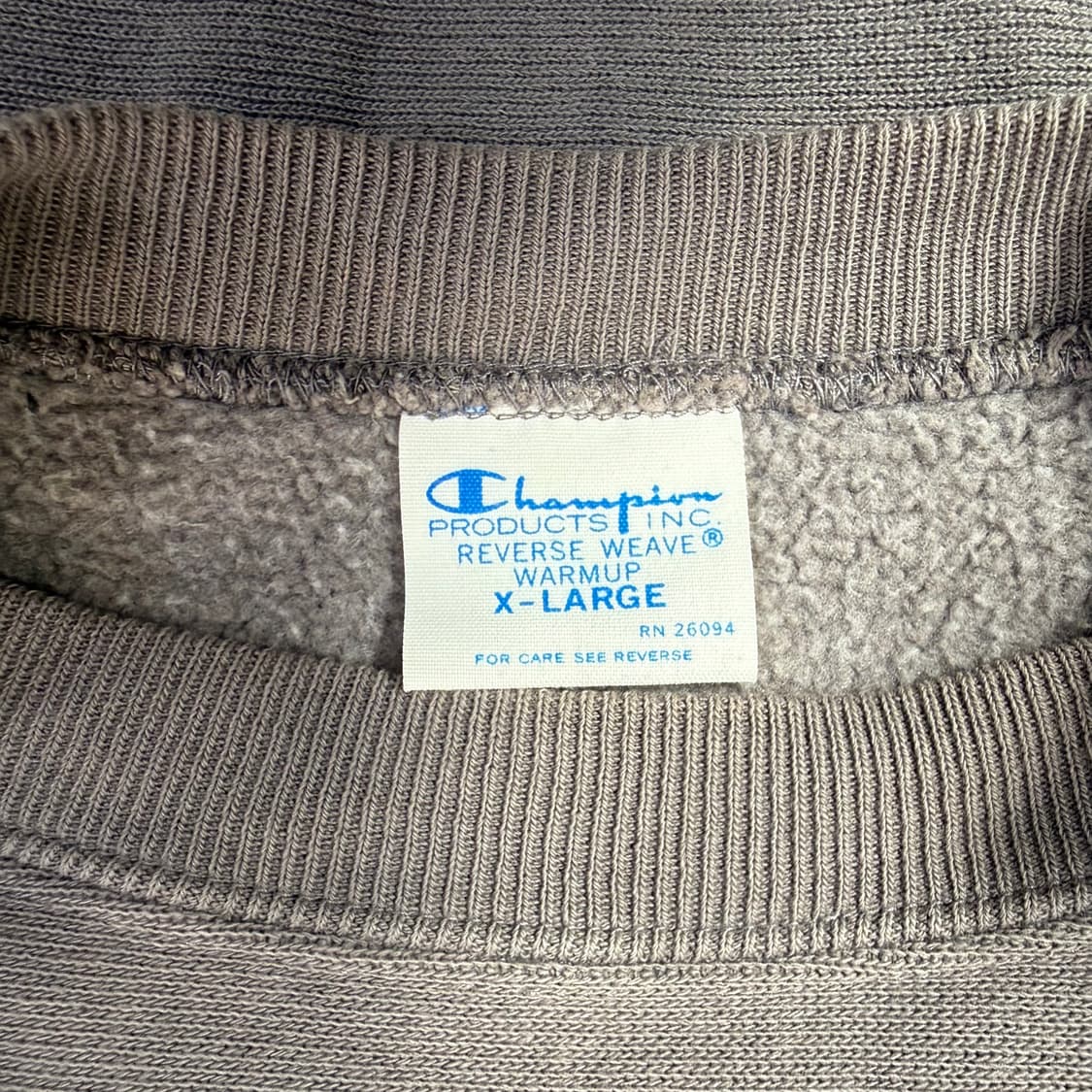 XL 챔피온 리버스위브 맨투맨 0310T 상품이미지3