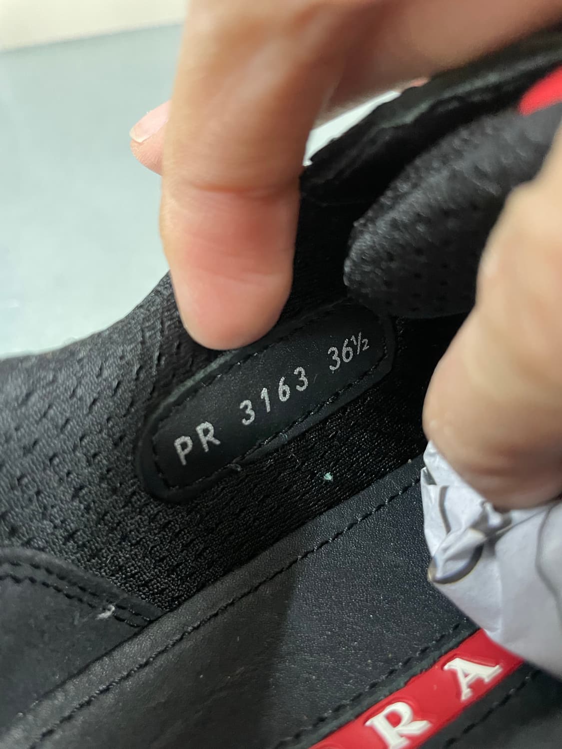 프라다 아메리카컵 블랙 EU36.5 상품이미지10
