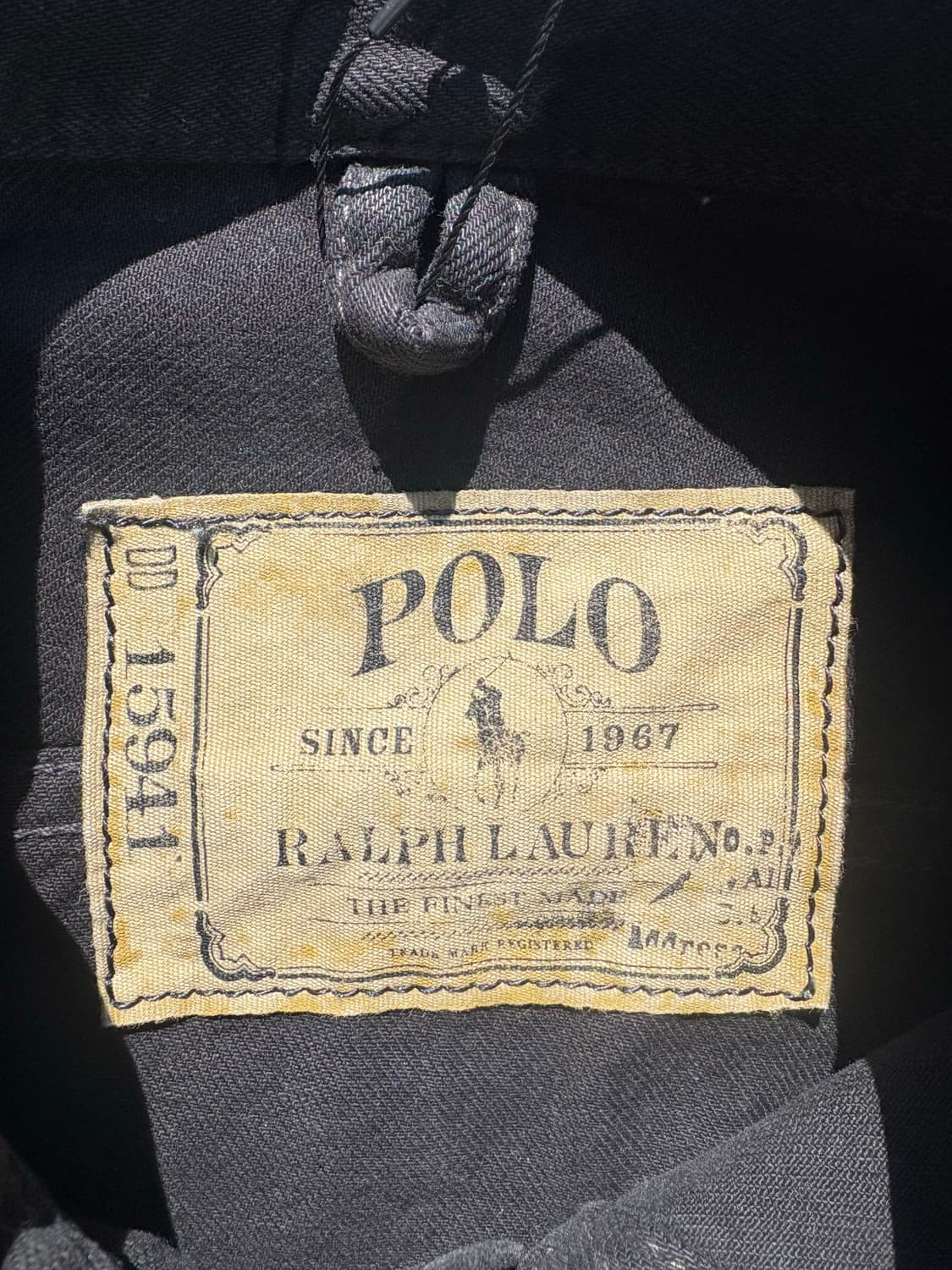 90s 폴로 랄프로렌 트러커 흑청자켓 B186 상품이미지3