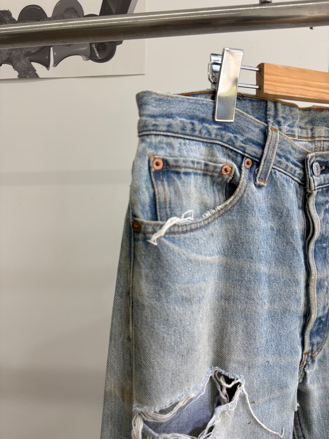 90's LEVIS 501XX  데님팬츠 상품이미지3