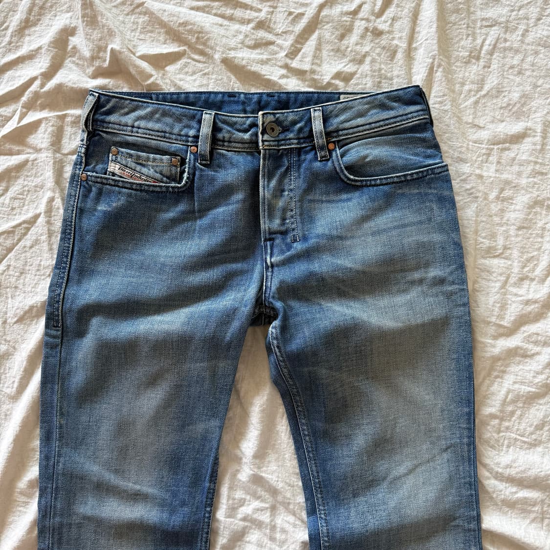 디젤 자탄 와이드핏 청바지 상품이미지3