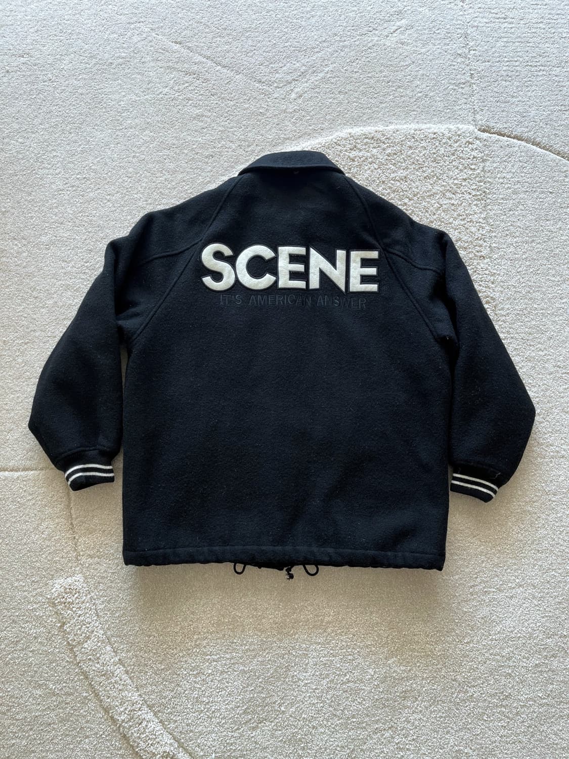 VAN JAC 퀄팅 울 봄버 자켓 (105-110) 상품이미지8