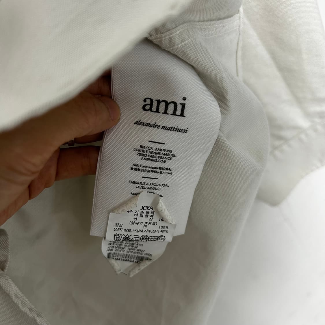 정품 ami 셔츠 상품이미지4