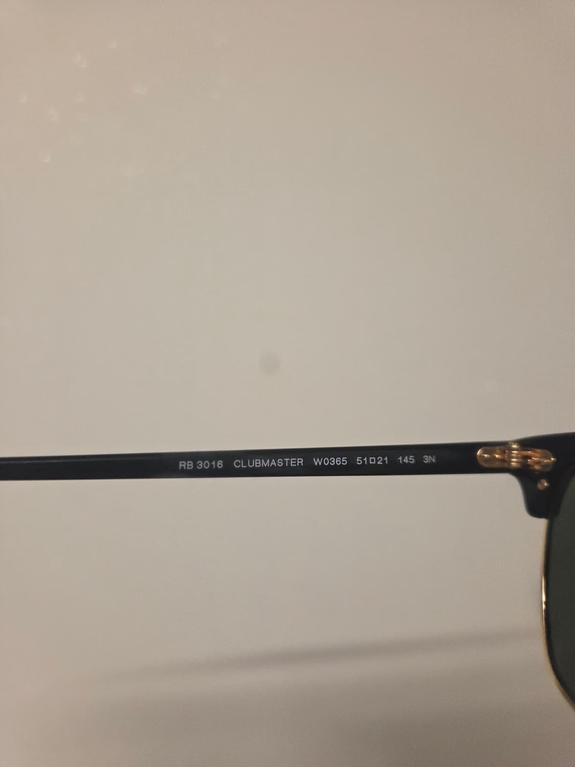 레이밴 클럽마스터 RB3016 51사이즈 판매합니다. 상품이미지3