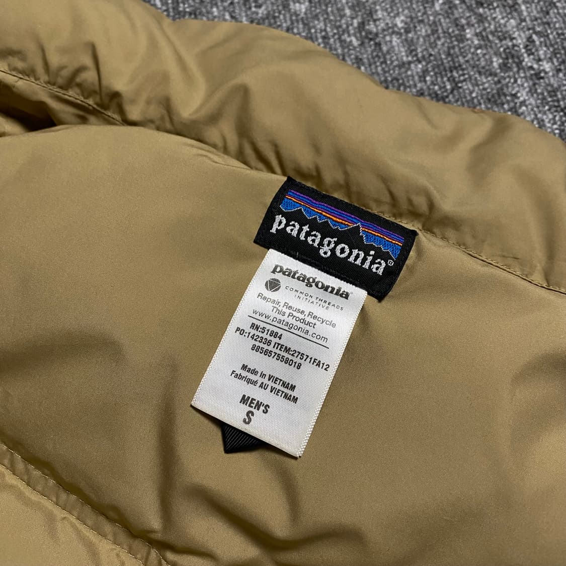 🌊Patagonia Slingshot down Vest 상품이미지5