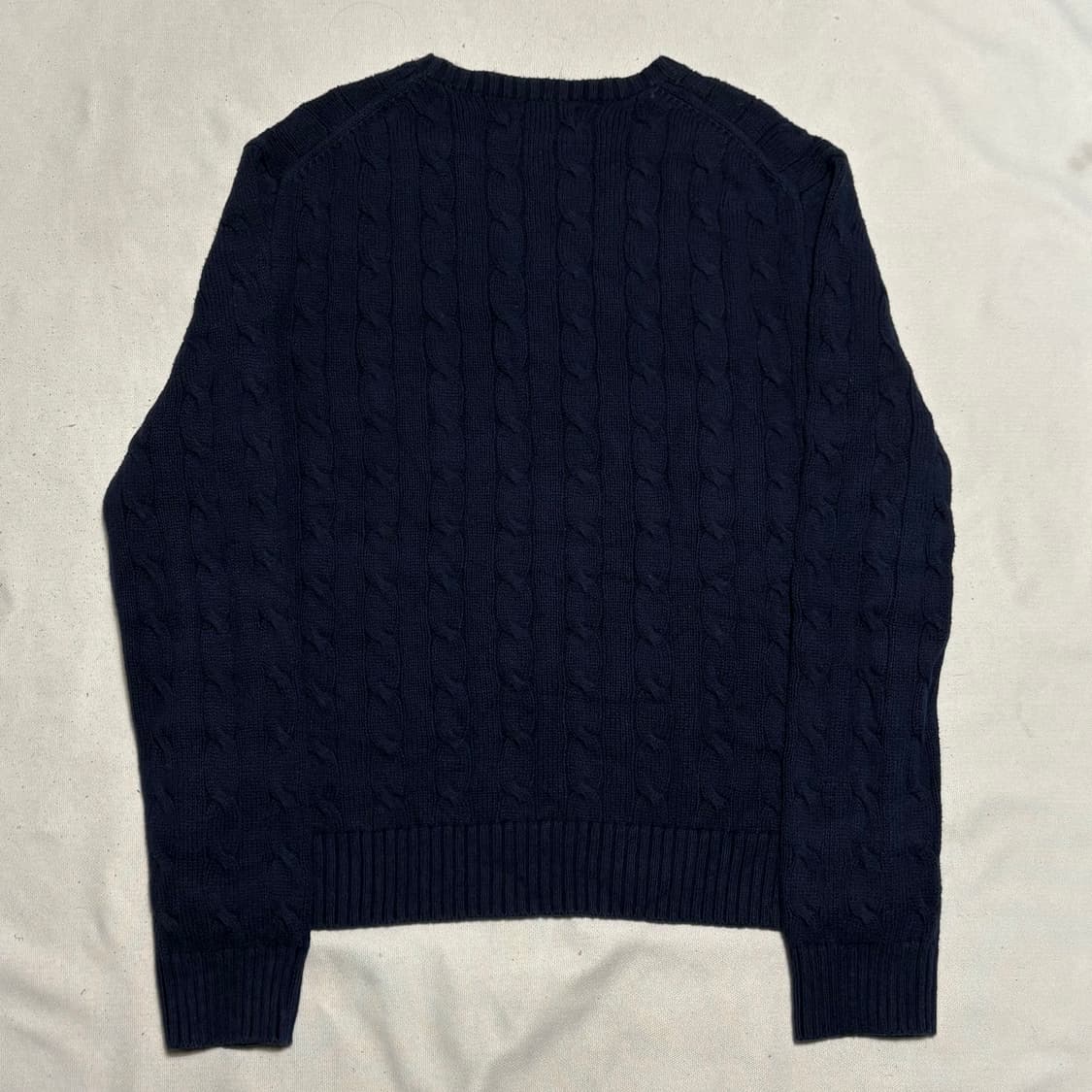 L 폴로랄프로렌 네이비 케이블 니트 상품이미지3