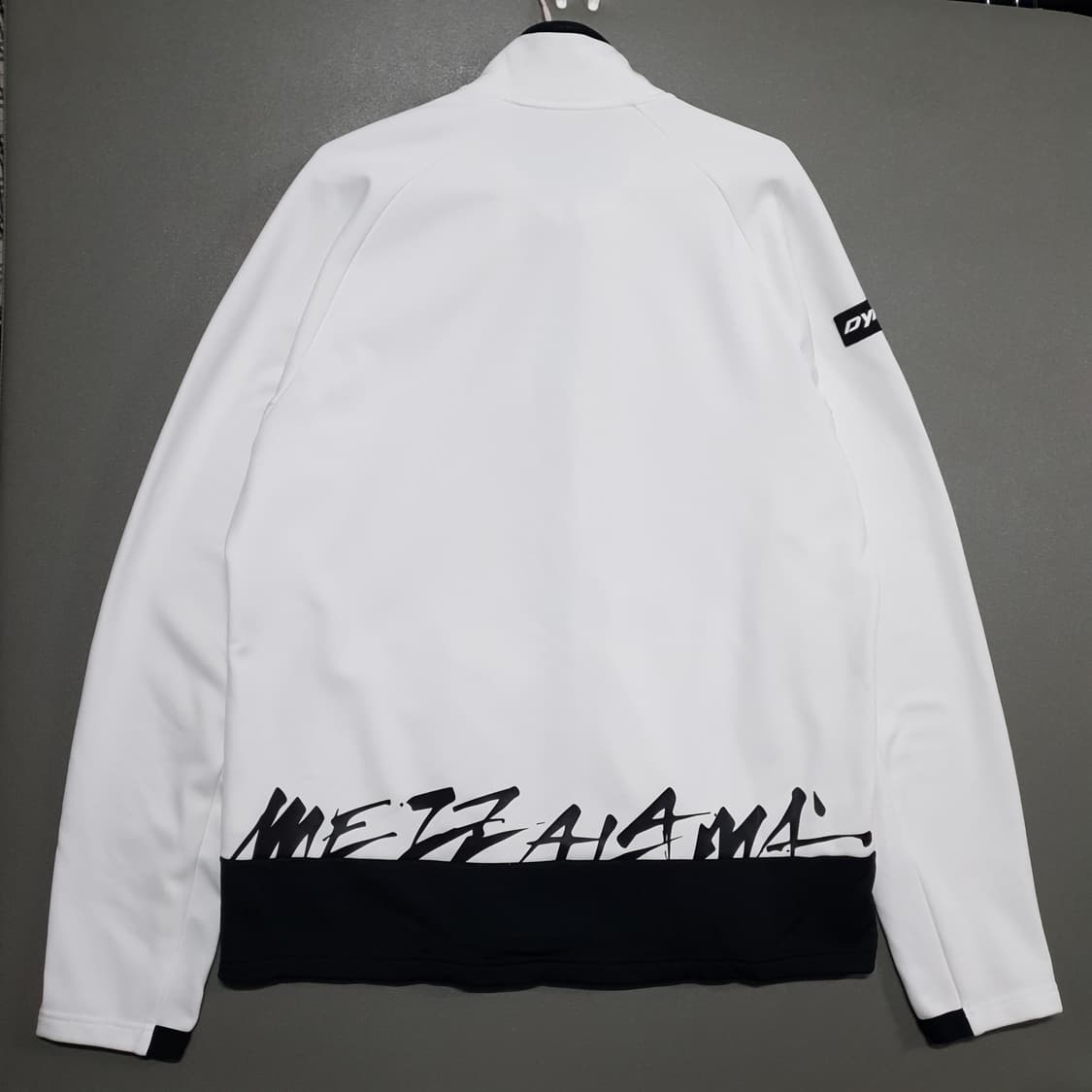 2XL (110) 다이나핏 히어로 TR 슈트 화이트 턴잇업 트랙탑 져지 상품이미지10