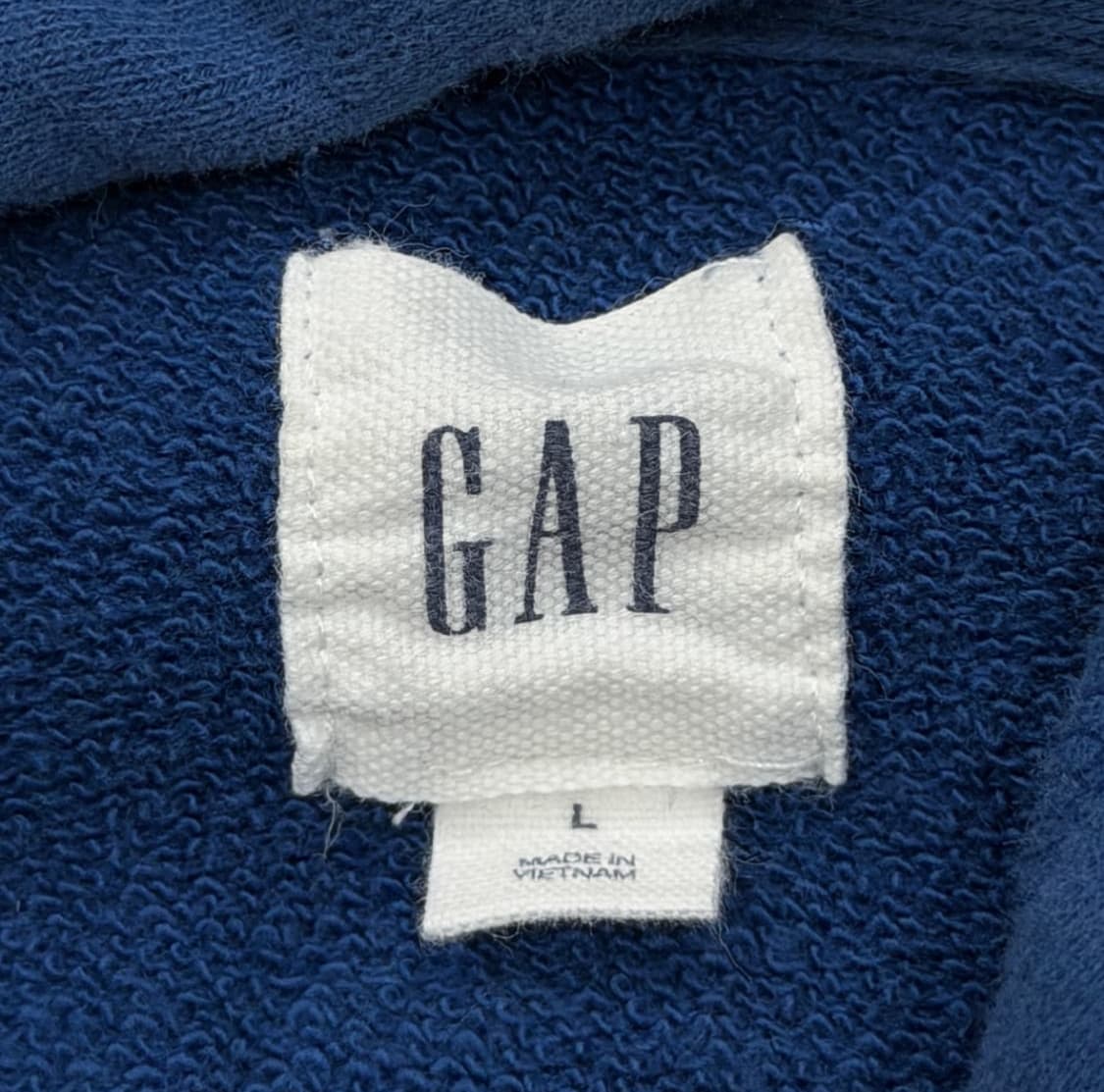 🔵 GAP 뉴욕 로고 후드티 (Blue) 상품이미지3