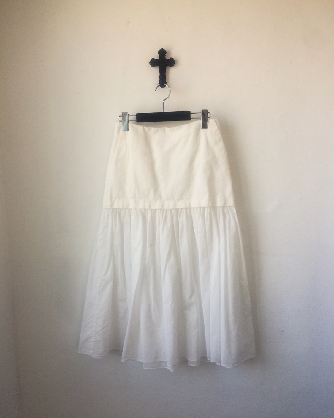 Layered point long skirt 상품이미지1