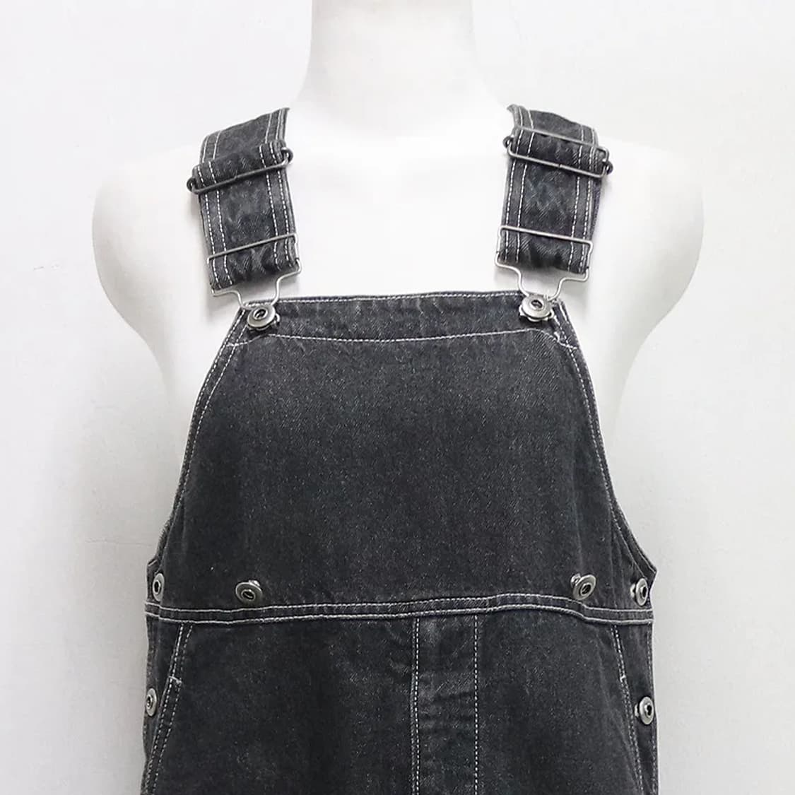 90'S I.S. 이세이미야케 서스펜더 스커트 62691 상품이미지3