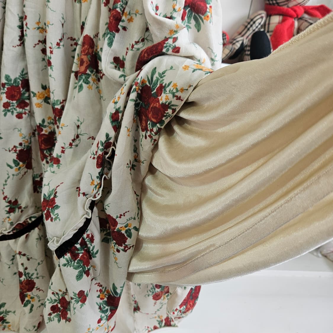 엑시즈팜(Axes Femme) 로즈 코르셋 레이스 원피스 상품이미지8