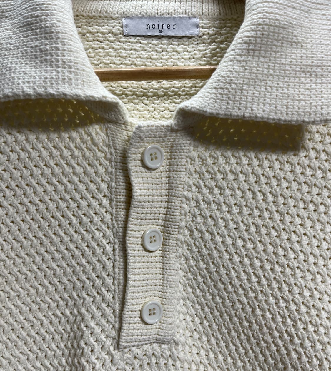 노이어 noirer 오버핏 헤비 폴로 하트 니트 50 상품이미지4