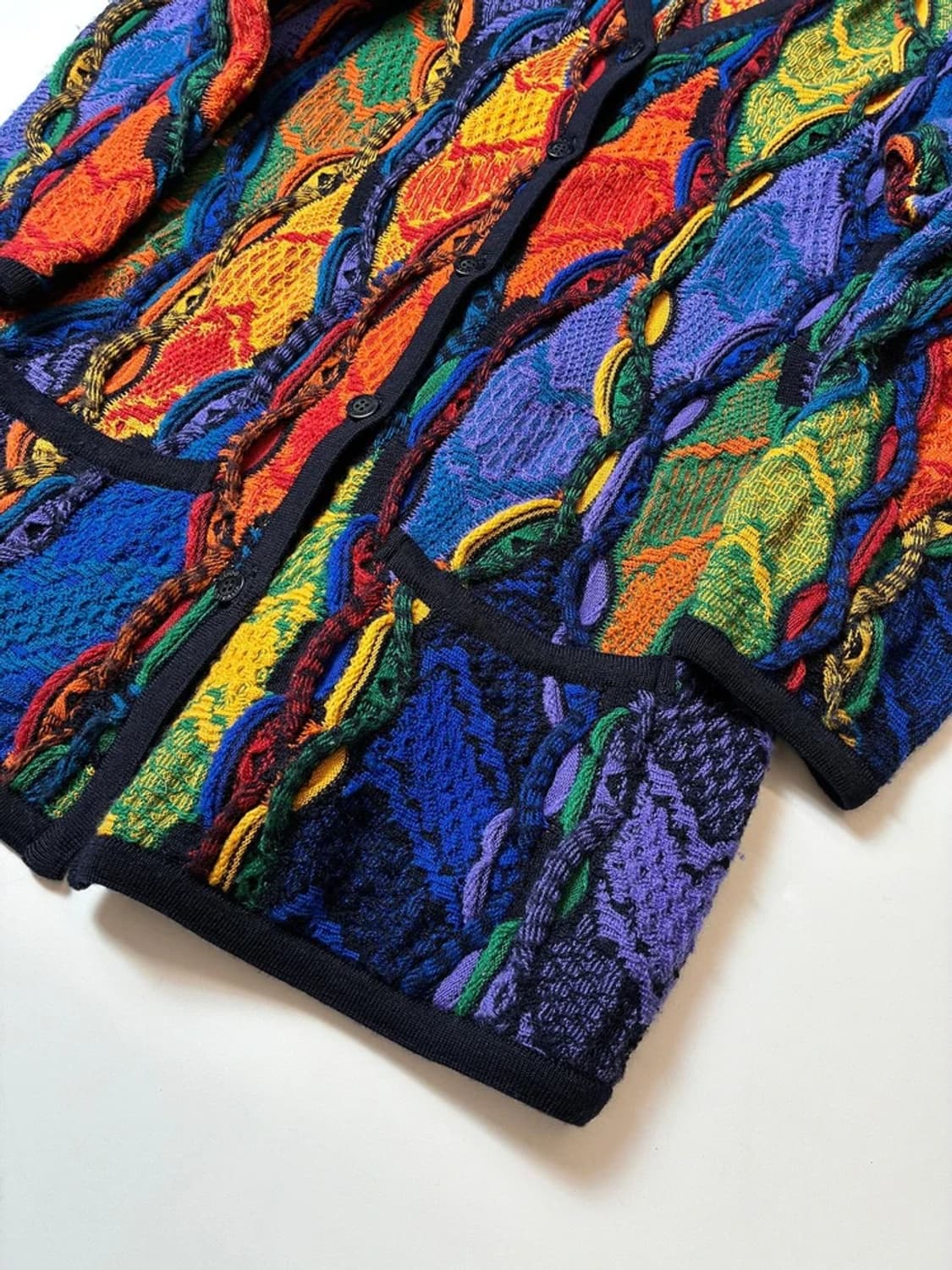 쿠지 Coogi 00's 오스트레일리아 니트 롱 가디건 PN8402 상품이미지3