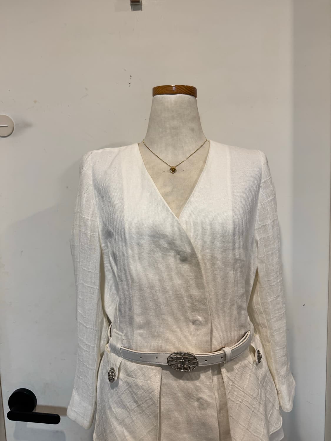 린넨 벨트 자켓 상품이미지6