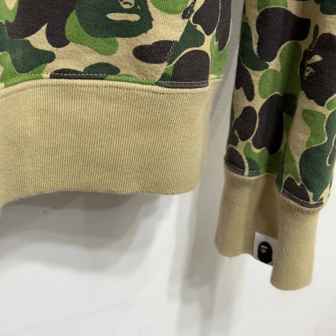 Bape X Undefeated 카모 후드 티셔츠 상품이미지3