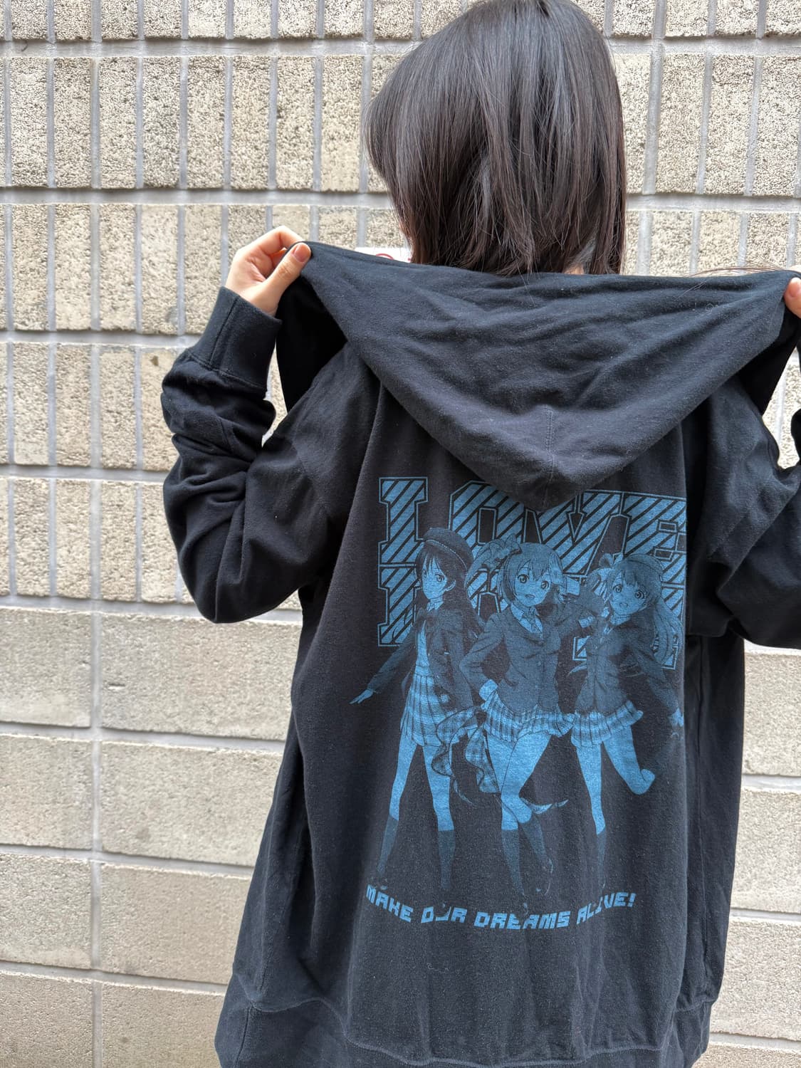 러브 라이브! 뮤즈 아니메 프린팅 후드집업 상품이미지3