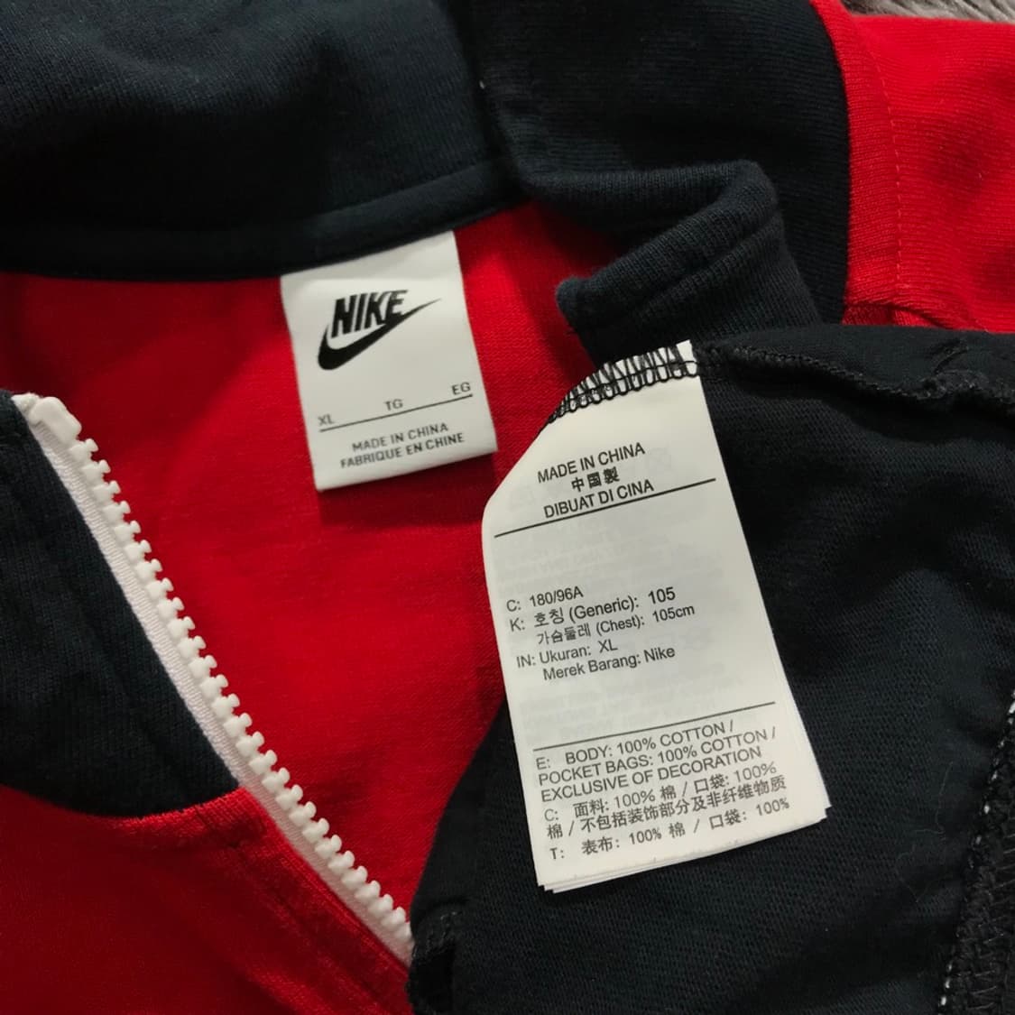 [[XL, A급] 나이키(NIKE) 스우시 풀집 니트자켓#261 상품이미지7