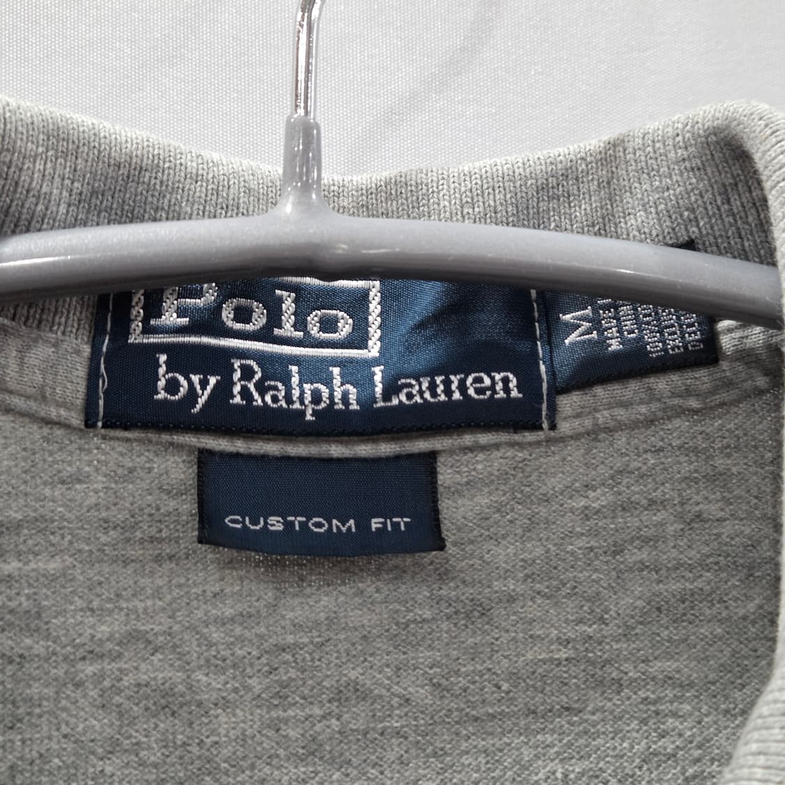 폴로랄프로렌 피케 카라 반팔티 그레이 M 상품이미지3