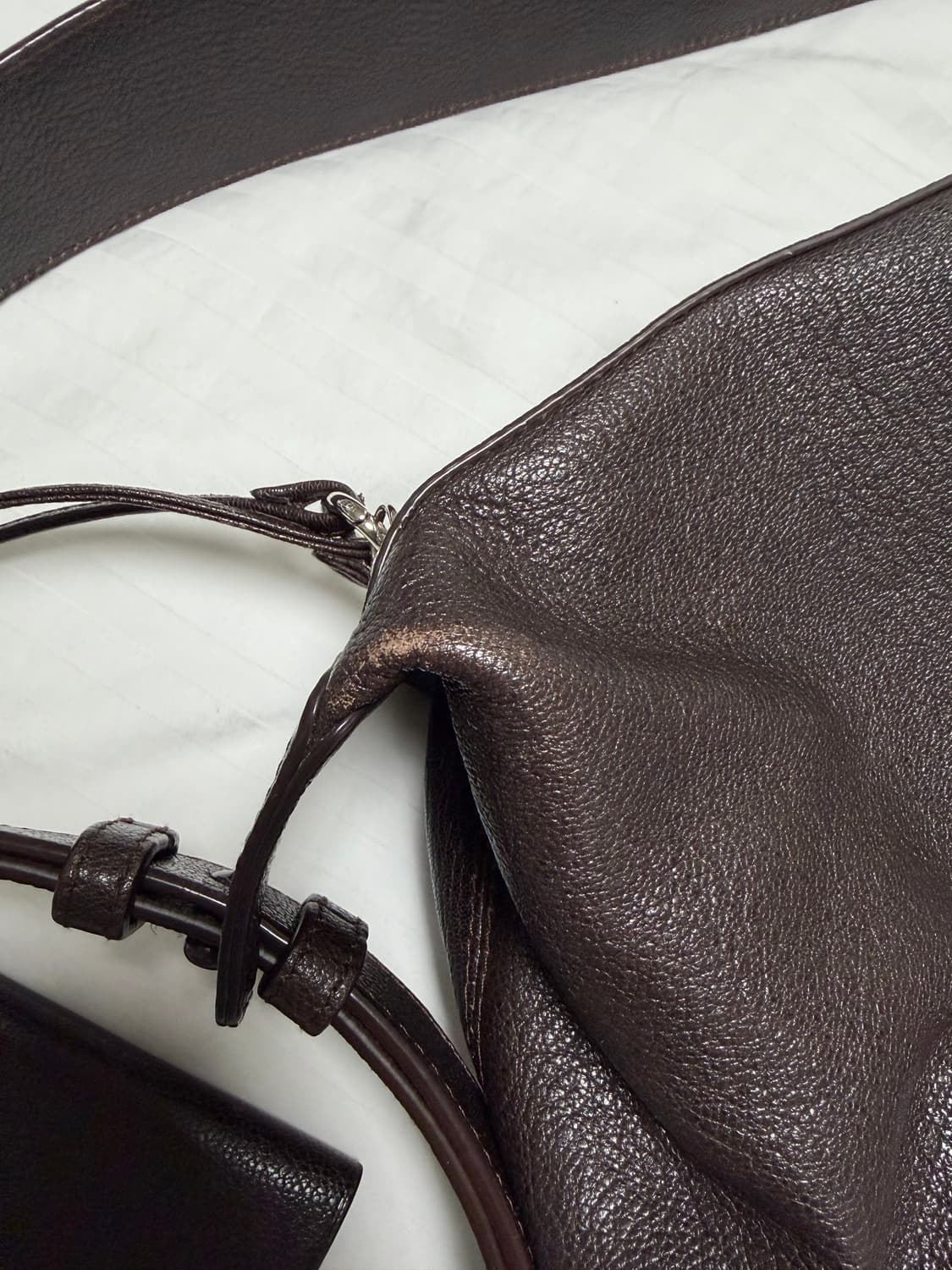 르메르 라지 폴디드 백 다크초콜렛 상품이미지8