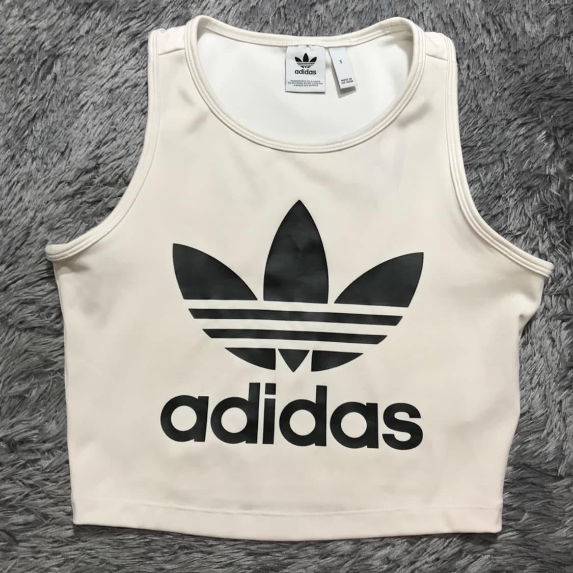 [[여성 S] 아디다스(ADIDAS) 빅로고 크롭 탱크탑@371 상품이미지1