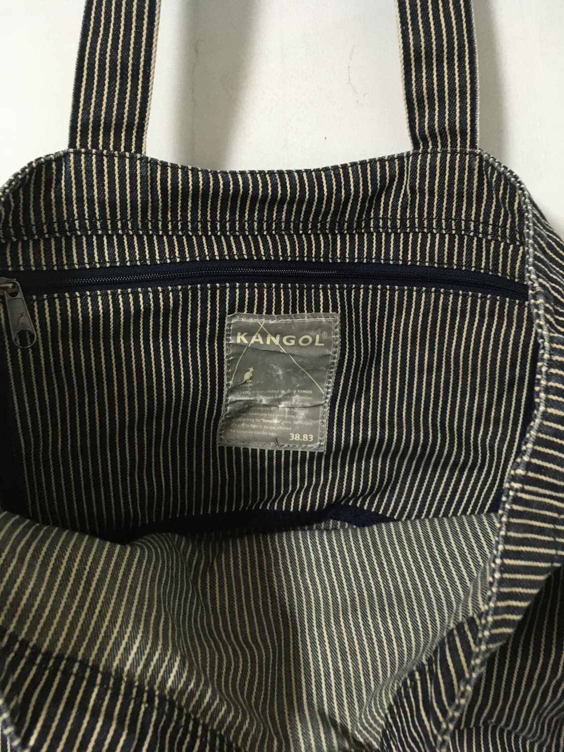 캉골 스트라이프 에코백 상품이미지5
