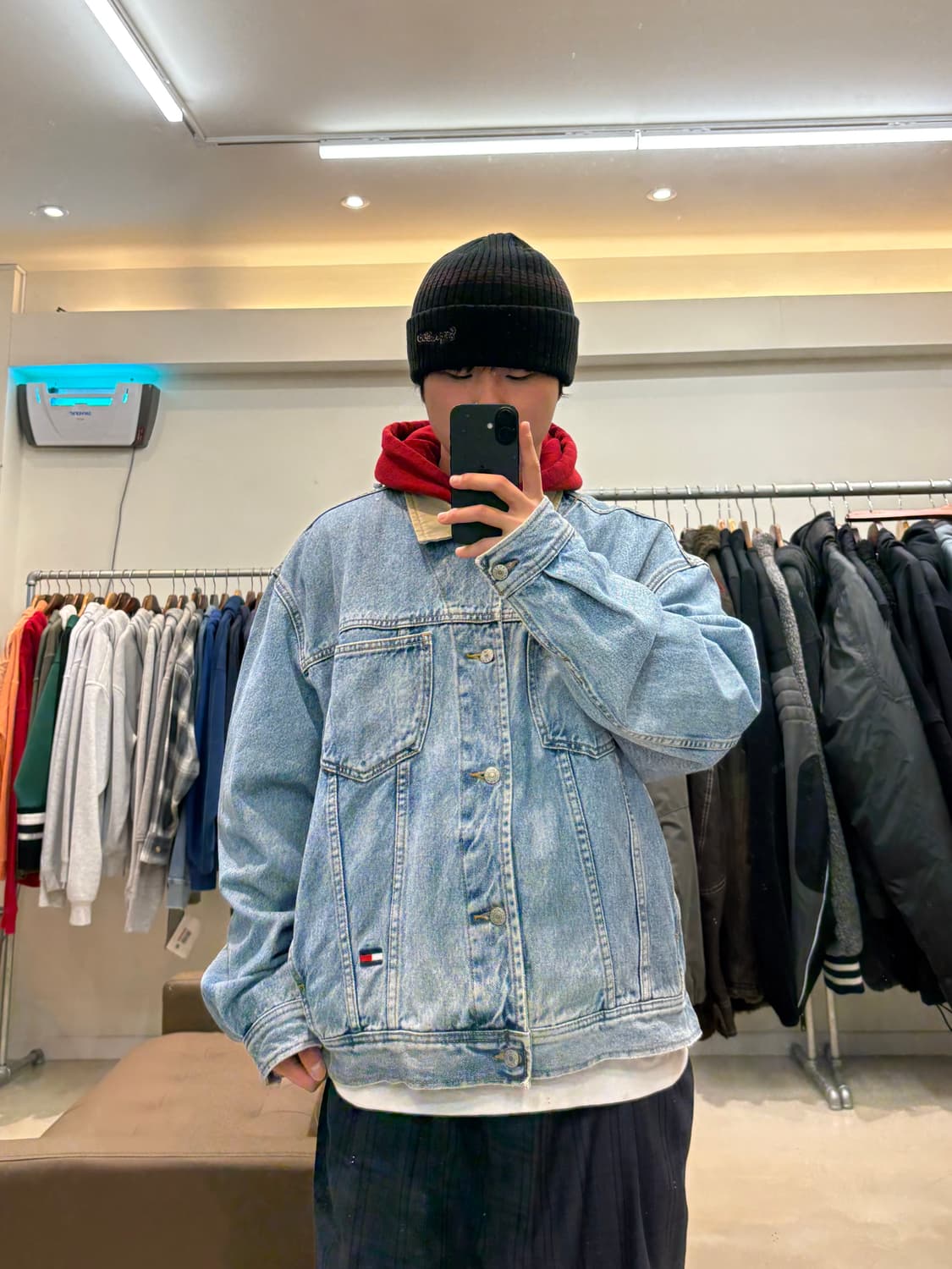 90s 타미힐피거 트러커 자켓 상품이미지10