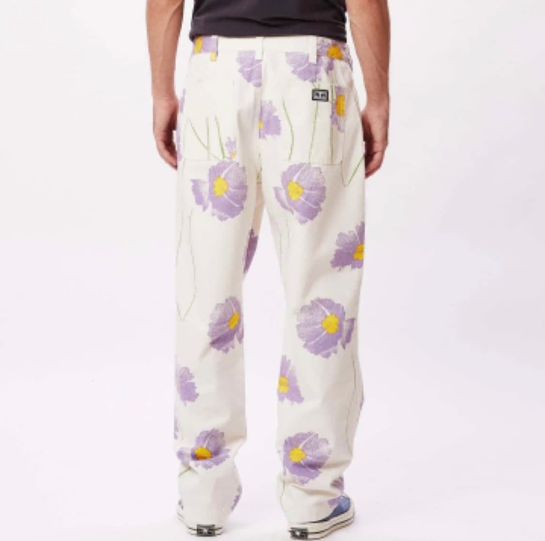 오베이 플라워팬츠 크림 34 상품이미지2