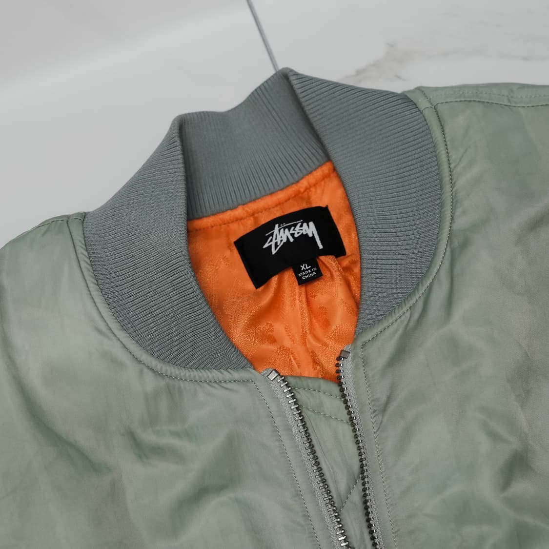 [XL] 스투시 다이드 나일론 봄버스톤 상품이미지2