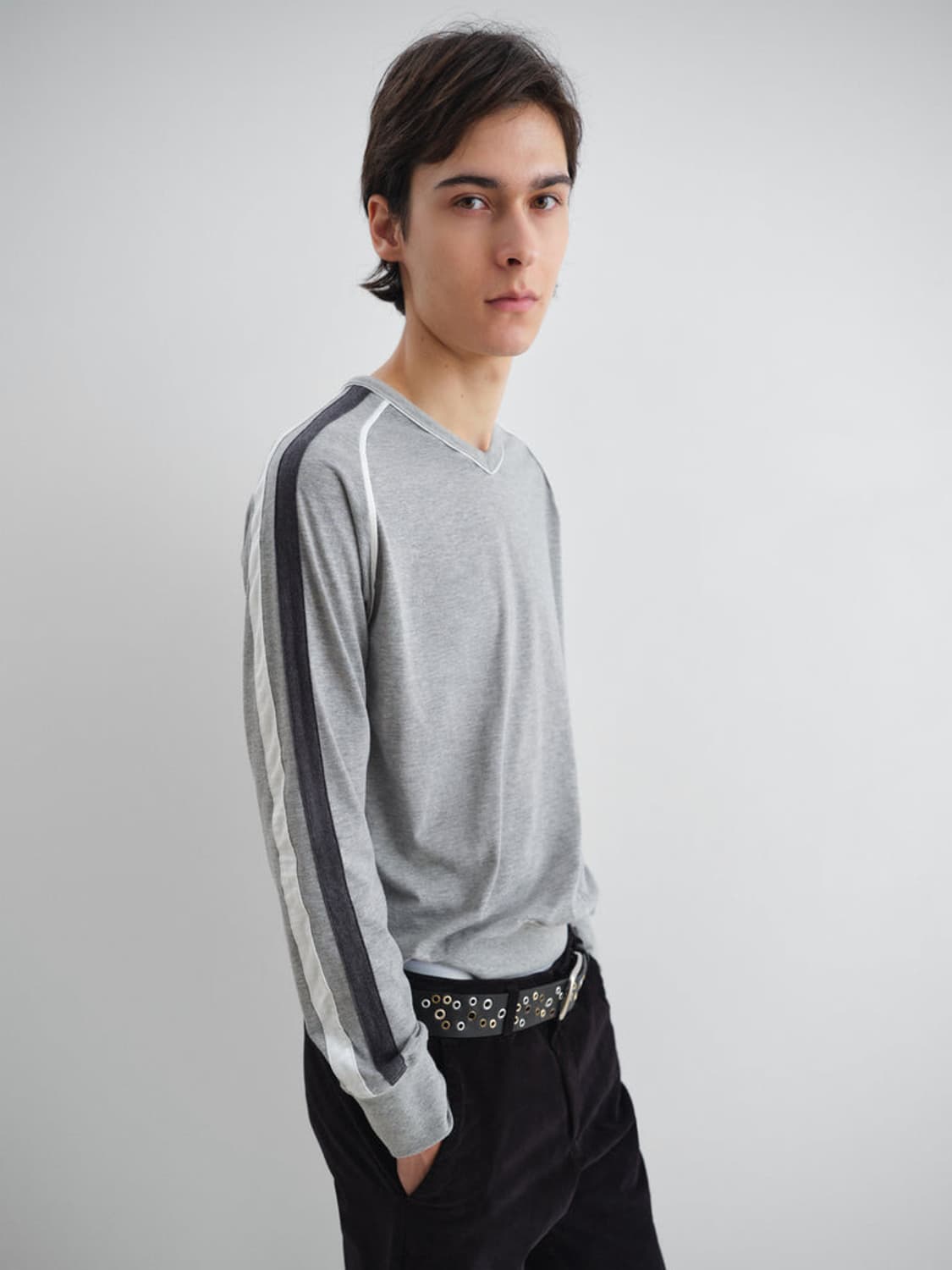 [S,M,L,XL]기마구아스 Lucas 티셔츠/그레이 상품이미지1