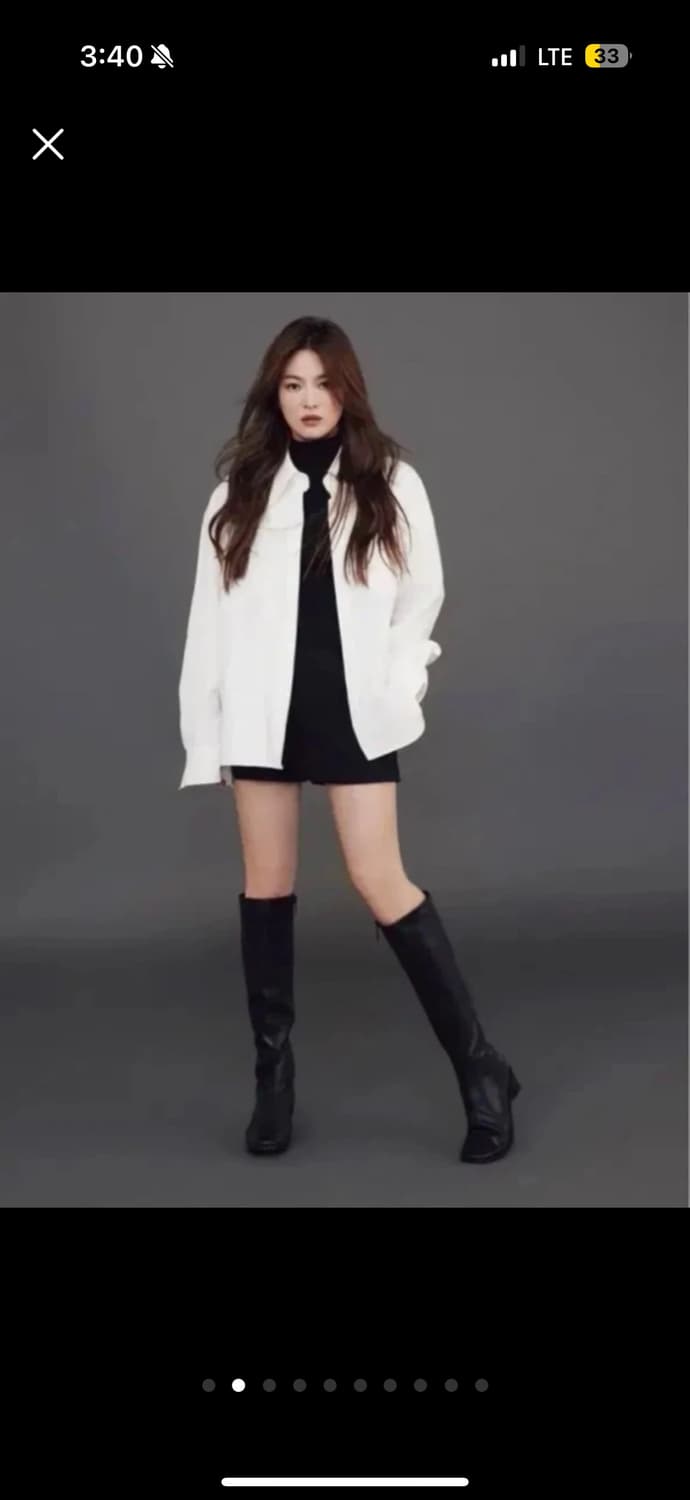 새상품) 슈콤마보니 양가죽 부츠 송혜교 상품이미지3