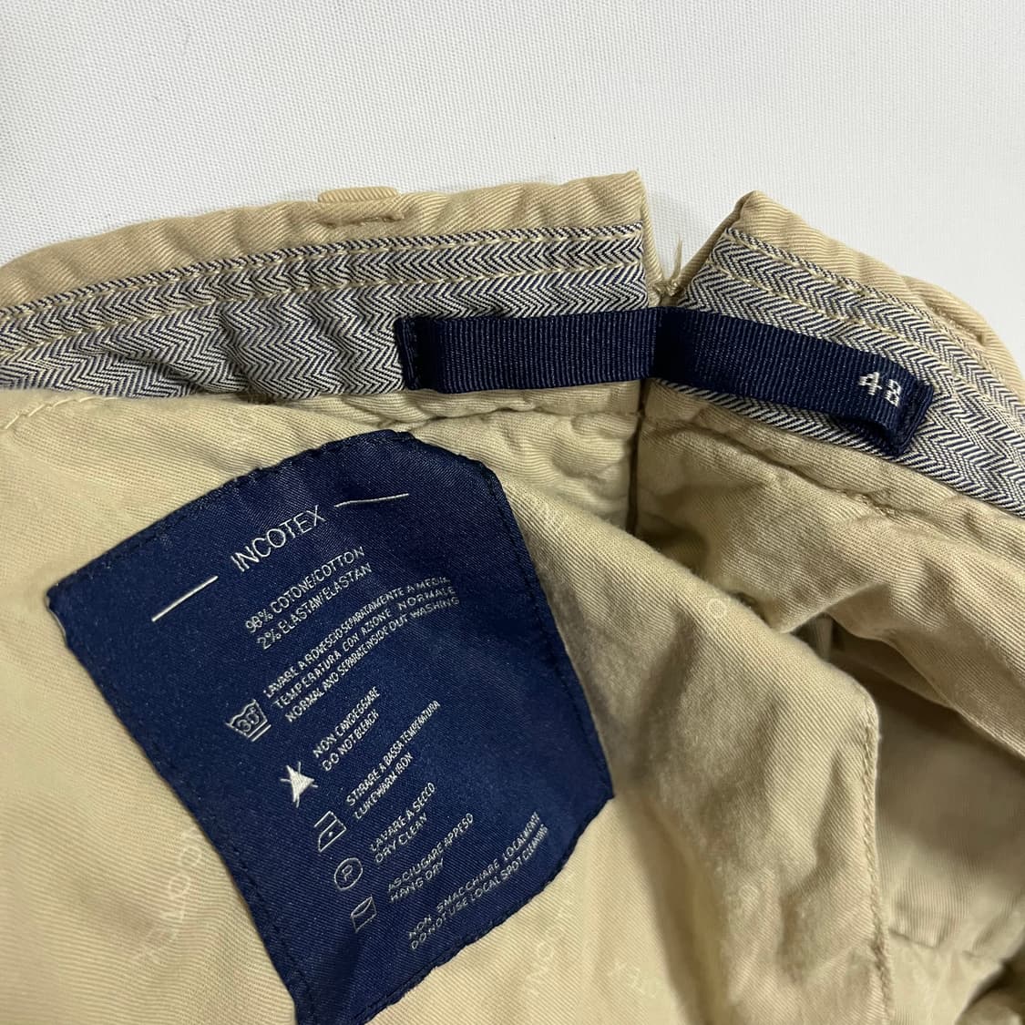 [INCOTEX] 인코텍스 하이컴포트 코튼 치노팬츠 상품이미지4