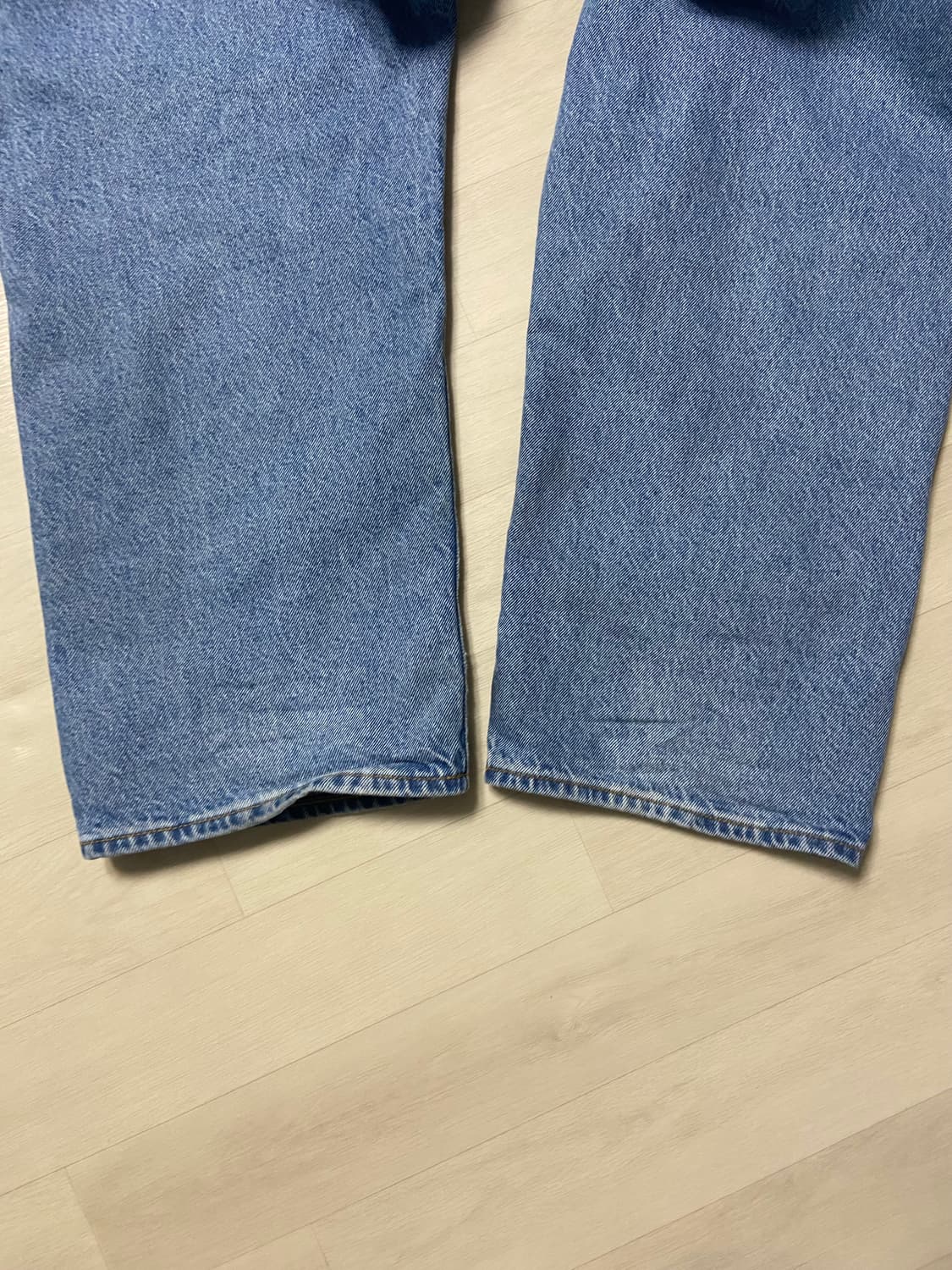 [34] 슈프림 25ss 배기진 중청/미디엄 워시/워시드 인디고 상품이미지6