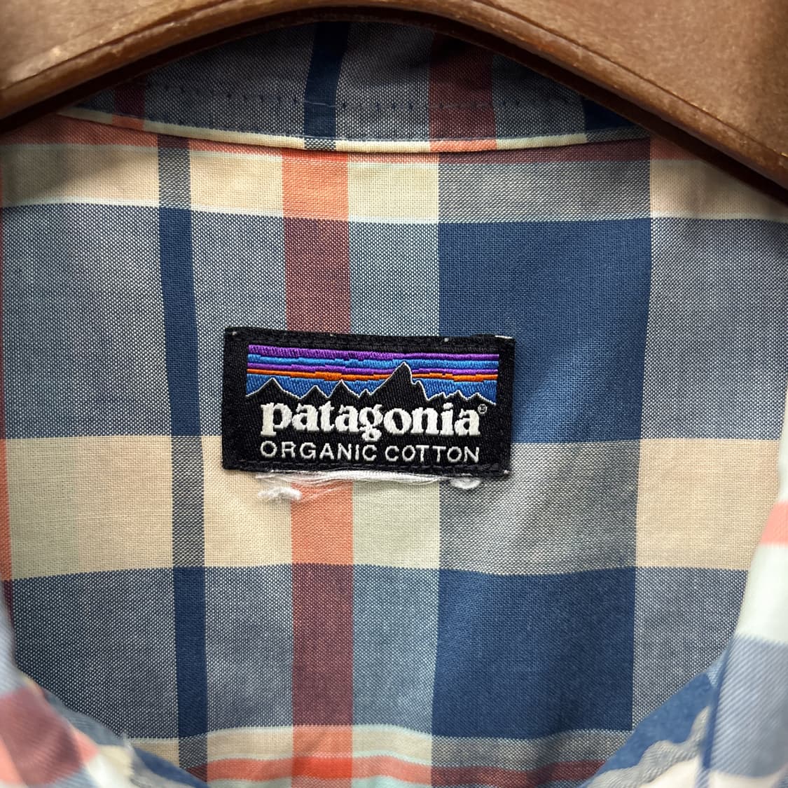 00s 파타고니아 오가닉코튼 멀티체크 클래식핏 반팔셔츠 N1249 상품이미지9