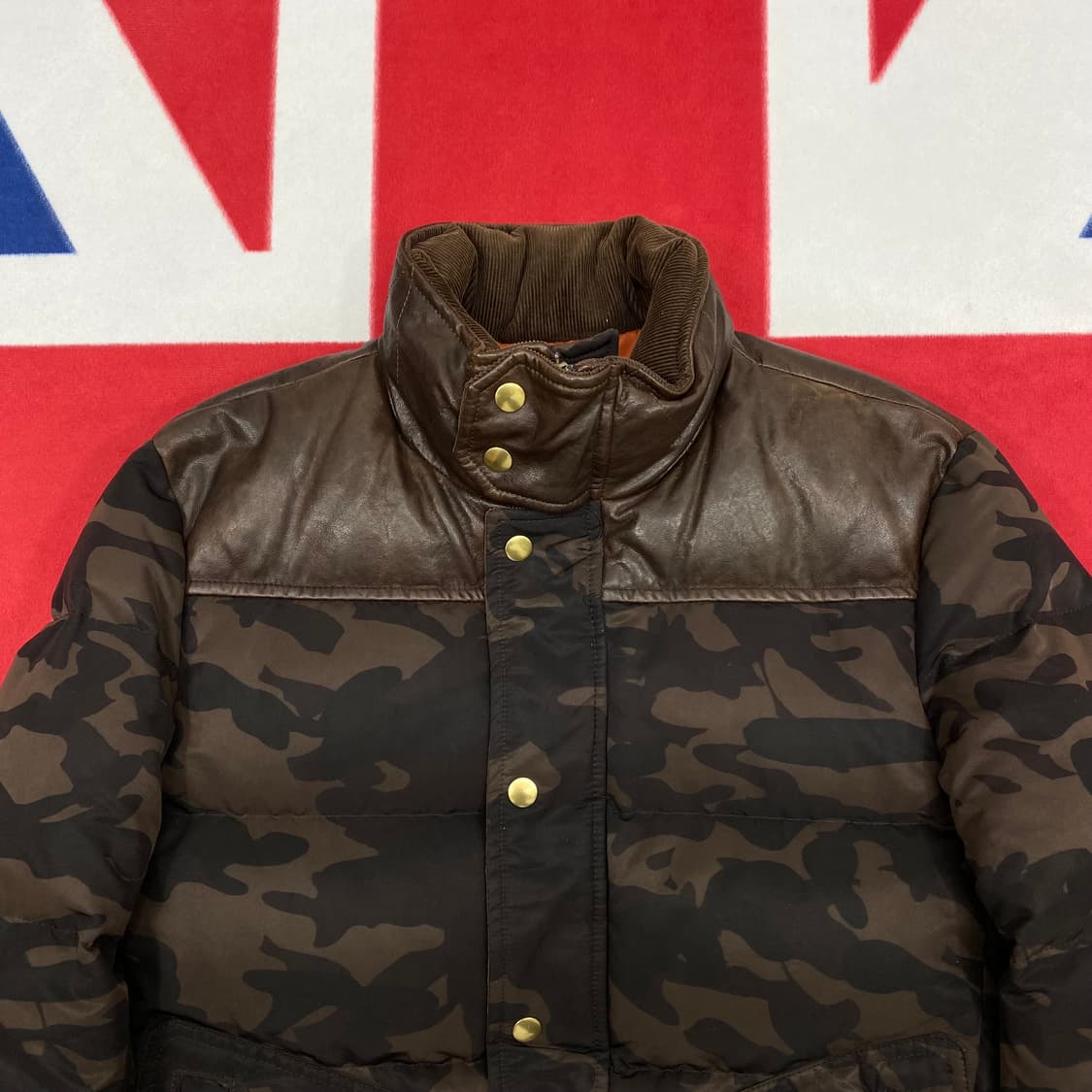 시스템 양가죽 카모 구스다운 105 상품이미지3