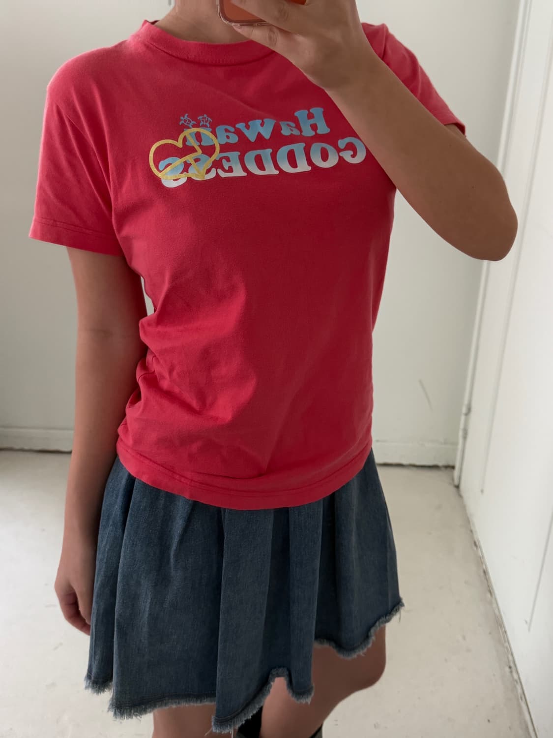 일본빈티지 서핑 하와이 숏반팔 상품이미지4