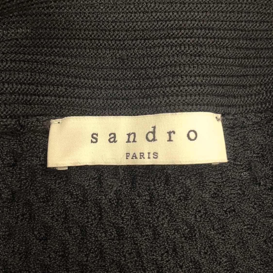 산드로 (우먼) 블랙 니트 스커트   상품이미지4