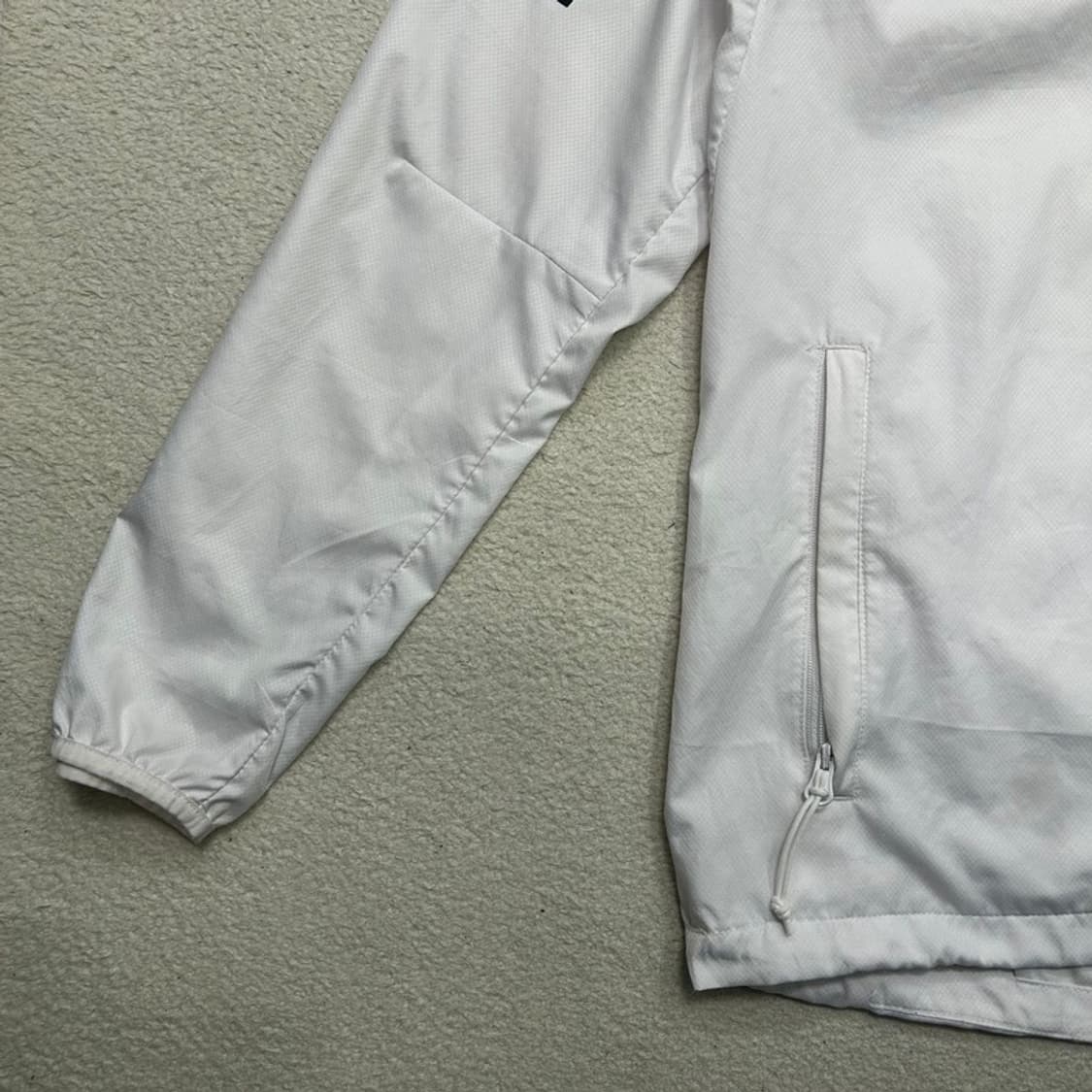 아디다스 오운 더 런 베이스 러닝 자켓 화이트 XS 상품이미지3