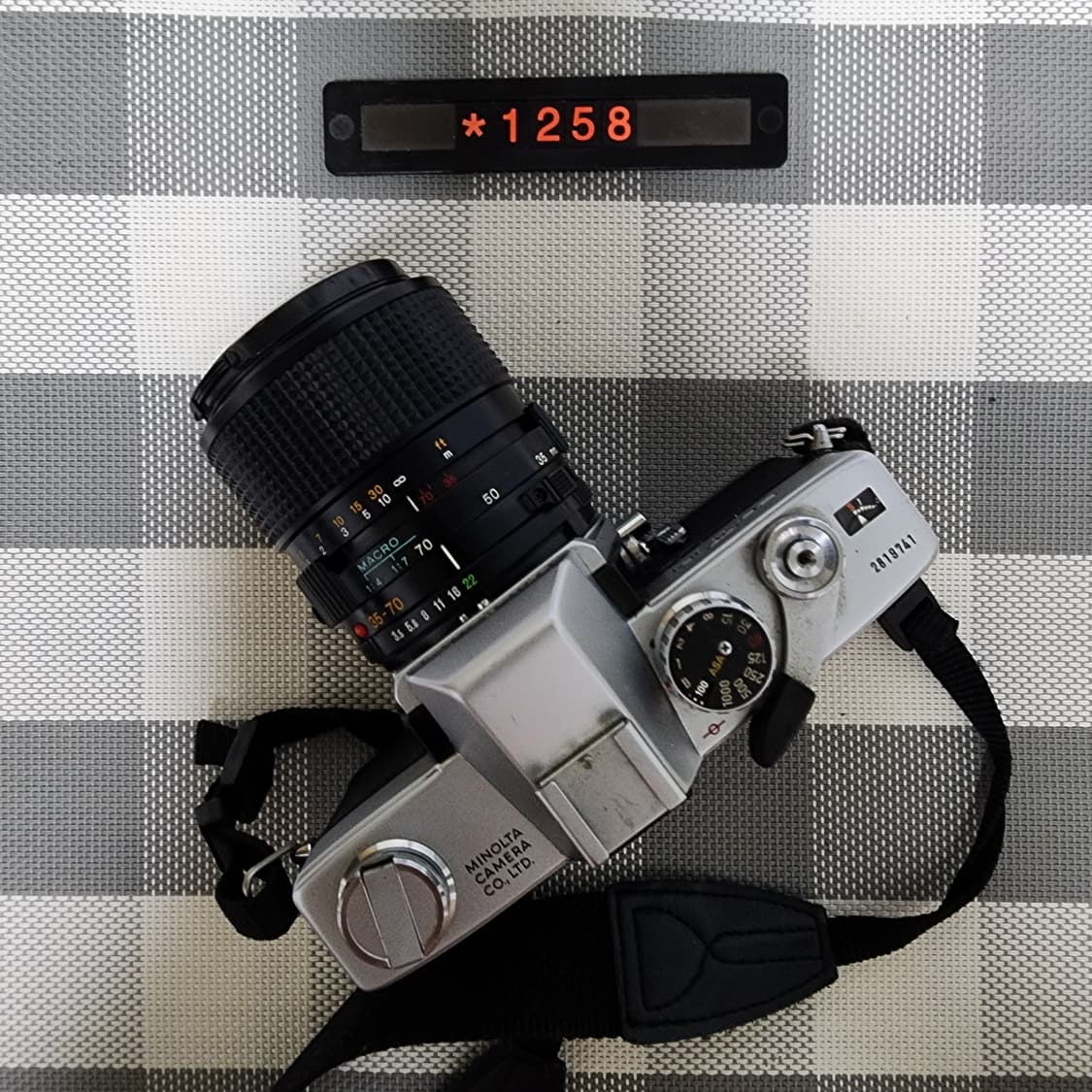미놀타 sr T 101 필름카메라 35-70미리 줌렌즈 장착 상품이미지3