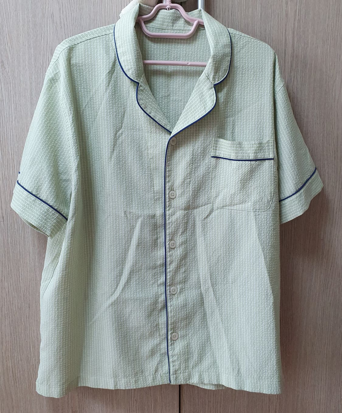 자주 반팔 파자마 세트 XXL / 여름 가을 홈웨어 상품이미지6