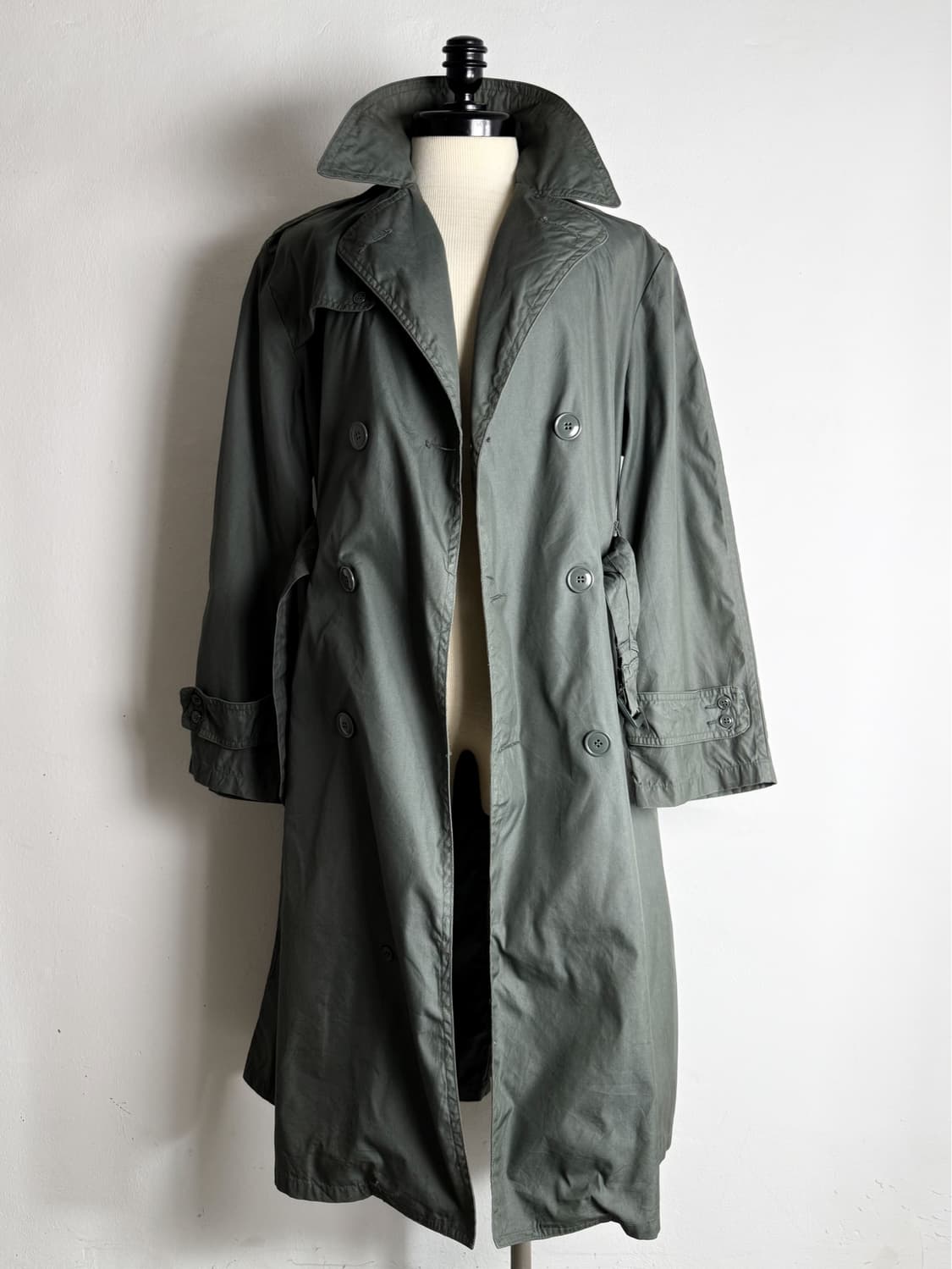 60s US Army Green 274 Trench  Coat 상품이미지5