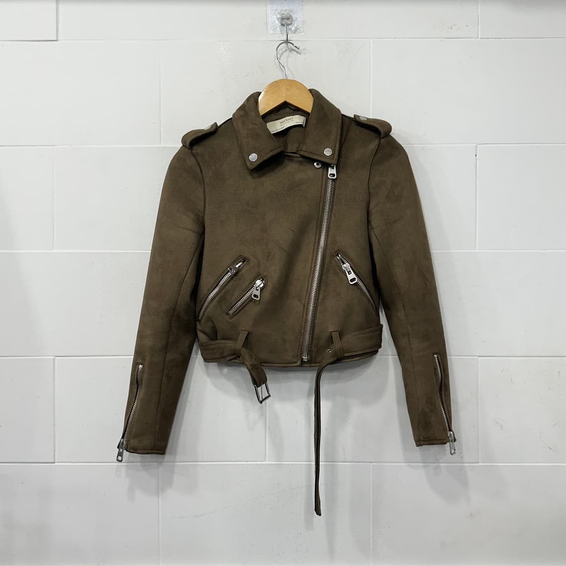 자라 스웨이드 라이더 자켓 상품이미지1