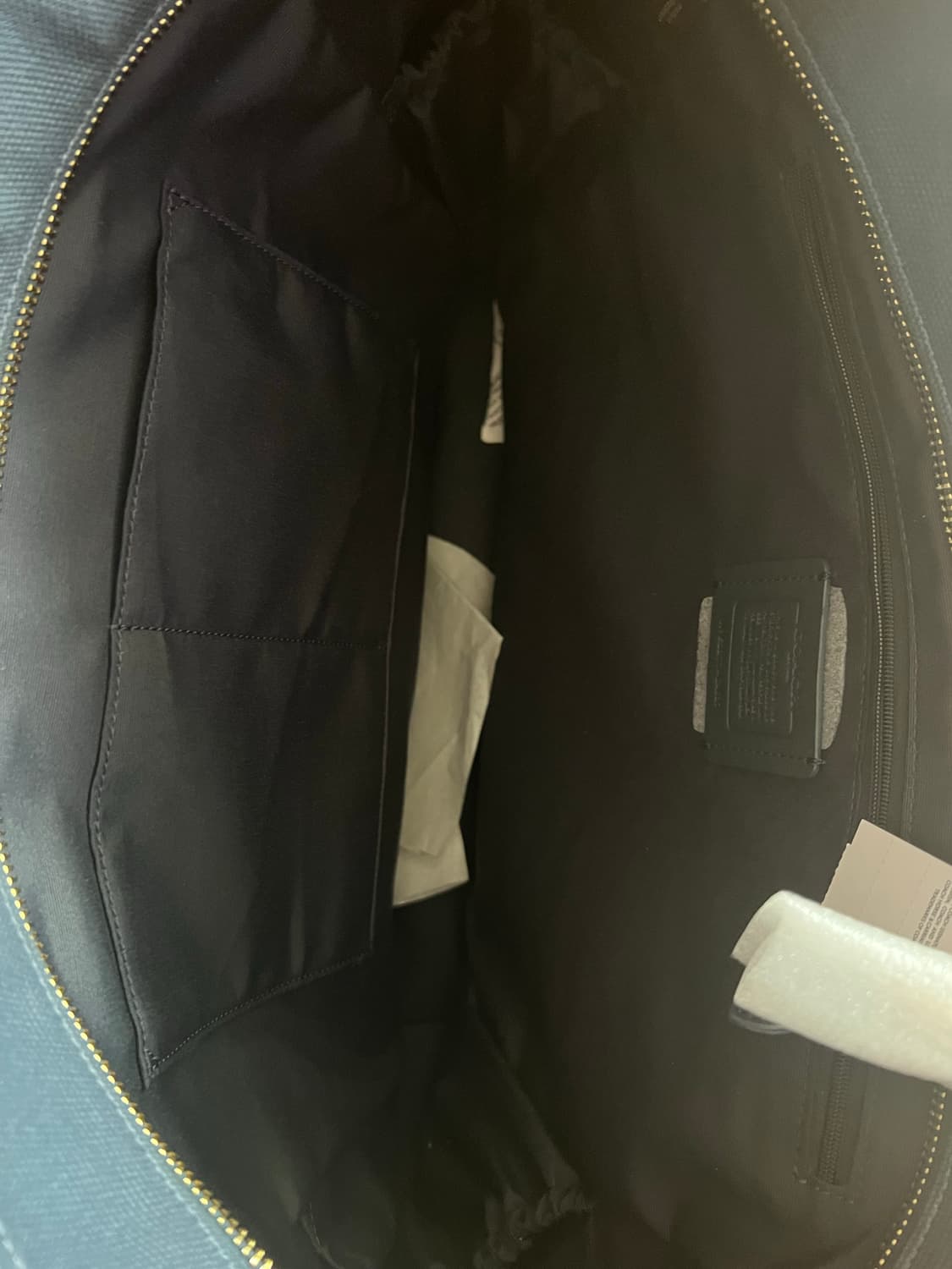 코치 쇼퍼백 토트백 숄더백 블루 새상품 상품이미지4