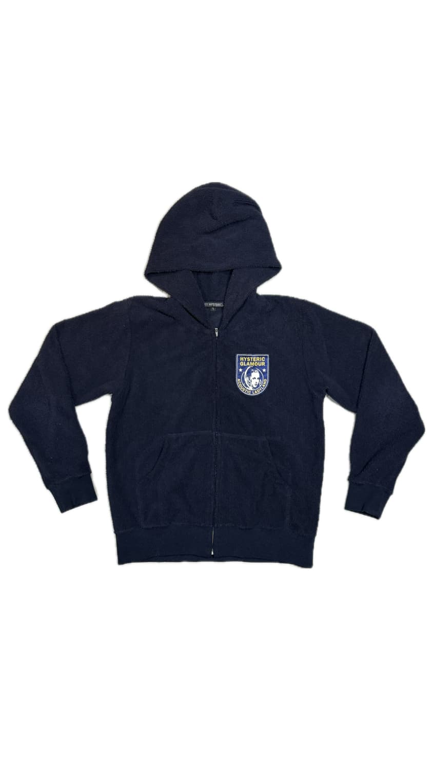 히스테릭 글래머 아카이브 히스걸 패치 플리스 후드 집업 자켓 상품이미지1